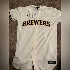 Brewers Rowdy Tellez size XL kids jersey